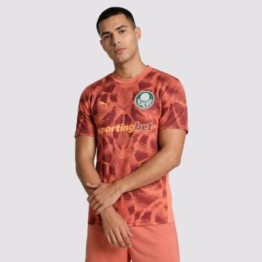 Imagem de Camisa Puma Goleiro Palmeiras II 2025 Com Patrocínio, P