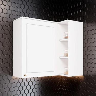 Imagem de Armário Aéreo de Canto Reto 1 Porta Emily - Espresso Móveis