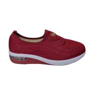 Imagem de Tênis Feminino MODARE com amortecedor gel 7320.217, Vinho, 40