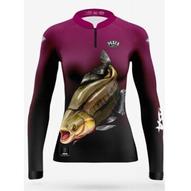 Imagem de Camisa Camiseta Blusa de Pesca Tamba Tambacu Pacu Familia Igual com Pr