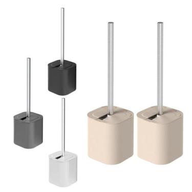 Imagem de Kit 2 Escova Para Limpar Vaso Privada Sanitária Banheiro Cores - Ou, B