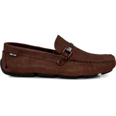 Imagem de Sapato Mocassim Ferracini Mali 2778-612B Marrom Masculino, 41
