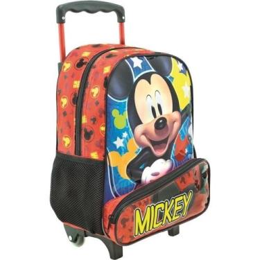 Imagem de Mochila Infantil Escolar c/ Rodinhas G 16 Hey Mickey Mouse  Xeryus