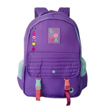 Imagem de Mochila De Costas Escolar Juvenil 2 Compartimentos Luluca - Clio Style