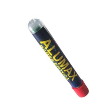 Imagem de KIT 02 BARRAS Epóxica Solda Para Estancar Vazamentos Alumax COR:VERDE 
