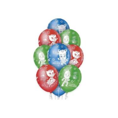 Imagem de Balão Premium 12" PJ Masks - Pacote com 10 Unidades - no-brand