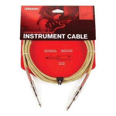 Imagem de Cabo Instrumento Planet Waves Pwbg15tw 4,57m Tweed Trançado - D'Addari