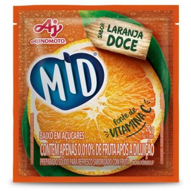 Imagem de Refresco Em Pó Mid Sabor Laranja Doce 20G - MID®