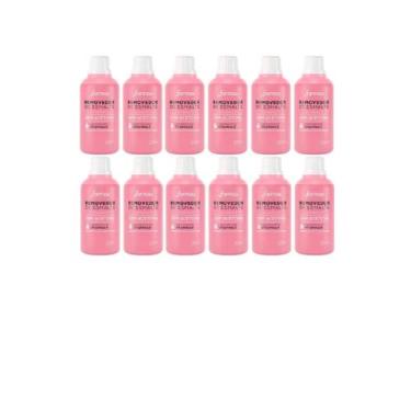 Imagem de kit 12 removedor de esmalte de unha. rosa e sem acetona. profissionais