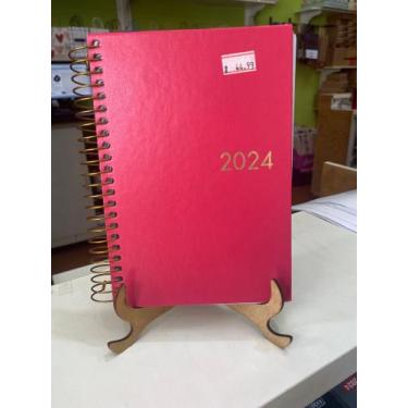 Imagem de Agenda Tilibra Napoli 2024, Rosa