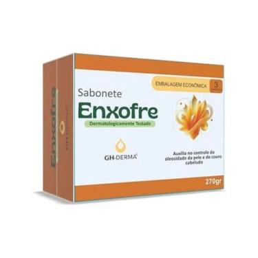 Imagem de Sabonete em Barra GH Enxofre Antiacne 3 Unidades 90g