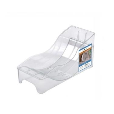 Imagem de Suporte de Pratos Diamond Transparente 28x13x14cm 1748 Paramount