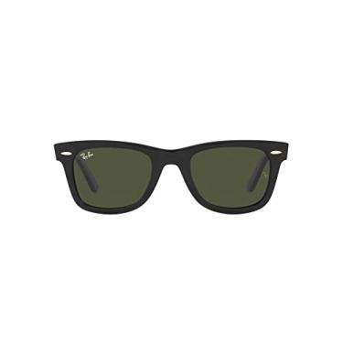 Imagem de Ray-Ban Óculos de sol RB2140 Original Wayfarer, Clássico preto/verde, 50 mm