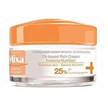 Imagem de Creme Hidratante Facial Mixa Extreme Nutrition 50ml com Óleo