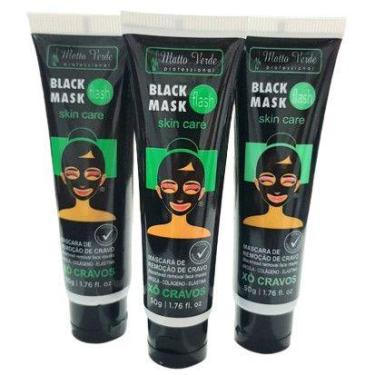 Imagem de Matto Verde Mascara Facial Black Para Remoção De Cravos 50g - oem, kit