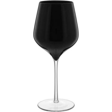 Imagem de Taças Ballet Home&Co 23x10x10cm Vidro Preto 540ml 2pçs Bebidas Água Su