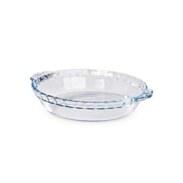 Imagem de Forma Assadeira Filetada De Vidro Redonda 1,3l Refratário Marinex, Original