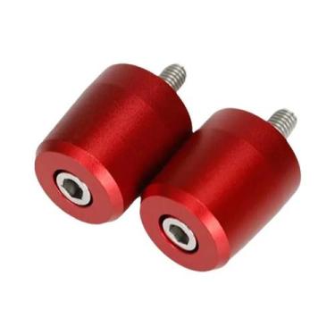 Imagem de Ponteiras De Guidão Universais 8mm Para Motocicletas, Pesos De Equilíb