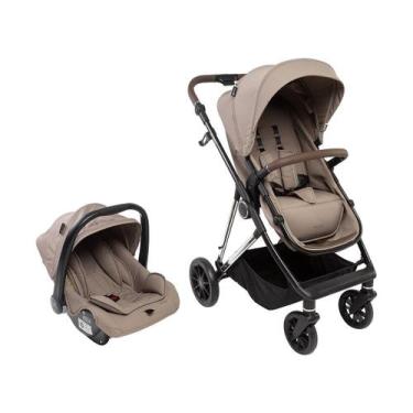 Imagem de Carrinho de Bebê com Bebê Conforto Reversível Safety 1st Tracer Duo 0 