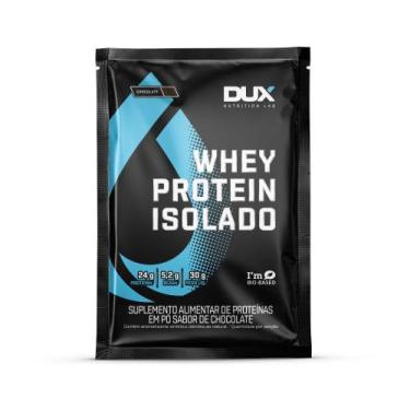 Imagem de Whey Protein Isolado Chcocolate Dux sachê 30g