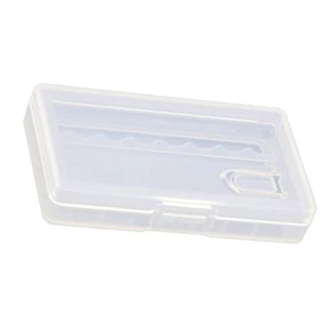 Imagem de Estojo de armazenamento de bateria, comporta 8 pilhas AAA, cor clara, prático, anticolisão à de poeira e durável organizador de recipiente