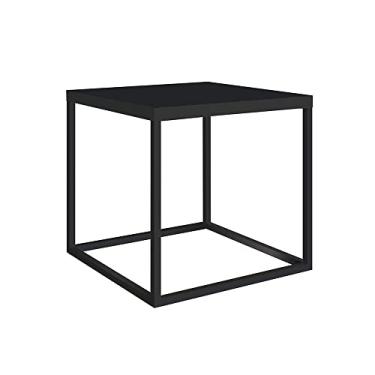 Imagem de Mesa Quadrada Cube M Preto/Preto - Industrial - Artesano