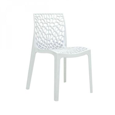 Imagem de Cadeira Polipropileno Vazado Gruv Rivatti Branco