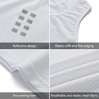 Imagem de Tingpai Camisola Masculina Sem Manga Ciclismo Secagem Rápida Coletes de Camada Base de Bicicleta Colete de Corrida de Verão Elástico Respirável Roupas Espo vas Pa Correr Jogging Ciclismo Ginásio Fitn