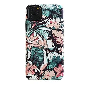 Imagem de Capa de telefone com padrão de flores silvestres para iPhone 14 Pro Max pequena flor amarela romã padrão capa à prova de choque para iPhone 13 11 12 Pro Max Mini XS X XR 7 8 14 Plus (iPhone13 Pro Max, flores silvestres)