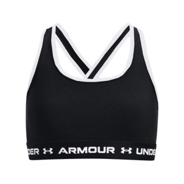 Imagem de Top De Treino Feminino Under Armour Crossback Mid Solid