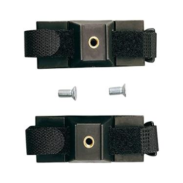 Imagem de UGPLM Adaptador de de garrafa para bicicleta Braçadeira de estrutura de bicicleta preta Base de montagem para tubo de assento de cascalho