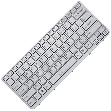 Imagem de Teclado pra Sony Vaio Sve1411aj Branco Layout Us