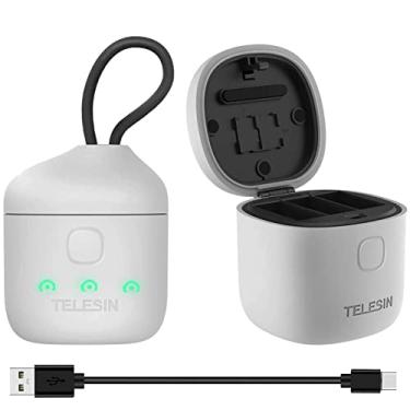 Imagem de REYGEAK AllinBox Carregador de bateria para GoPro Hero 12/11/10/9, com função de leitor de cartão SD USB 3.0 de alta velocidade, estojo de armazenamento à prova d'água para Hero 9/10/11/12, grau IP54