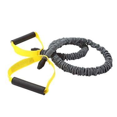 Imagem de Elastico De Resistencia C/Segurança Medio Cinza Preto E Amarelo Roppe