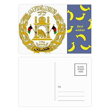 Imagem de Conjunto de cartão postal nacional Kabul do Afeganistão com emblema banana 20 peças