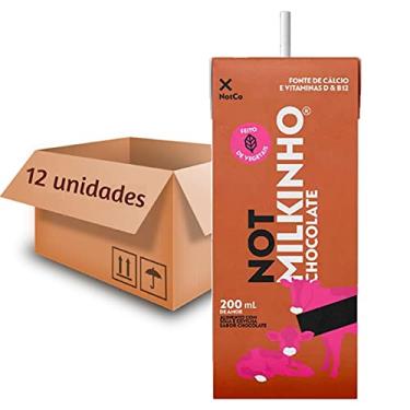 Imagem de 12x Leite Vegetal NOT MILKINHO Chocolate 200ml