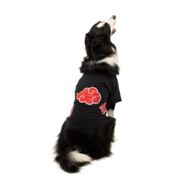 Imagem de Camiseta Pet  Cachorro E Gato Naruto Akatsuki Piticas  - Clube Comix