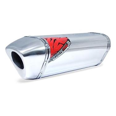 Imagem de Escape/Ponteira Coyote TRS Tri-Oval Alumínio - XTZ Lander 250 ABS ano 2018 em Diante - Polido