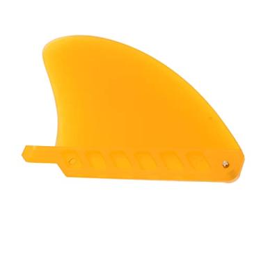 Imagem de Surfboard Fin,Paddle Board Fin, PVC Longboard Paddle Board Grande Acessório De Substituição De Aleta De Cauda Para Longboard, Prancha De Surf E Paddleboard(amarelo)