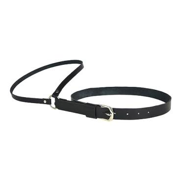 Imagem de Generic Suporte para chapéu de cowboy para carro, organizador de chapéus de couro PU, acessórios para automóveis, encosto de cabeça, cabide para chapéu de, PRETO