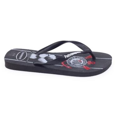Imagem de Chinelo Havaianas Time Corinthians com selo de originalidade