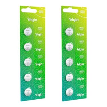 Imagem de Bateria/Pilha Tipo Moeda CR2016 2 Cartelas C/5 unidades Elgin