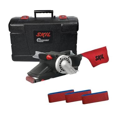 Imagem de Skil Lixadeira de Cinta 7640 900W 127V com 3 Lixas e maleta