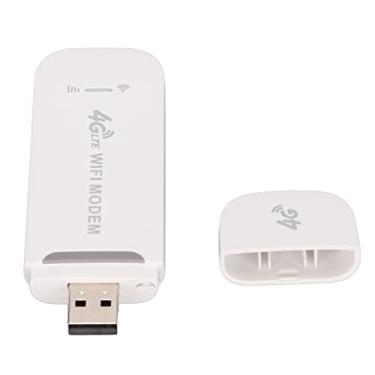 Imagem de Roteador de Rede Sem Fio, Roteador WiFi Portátil 4G LTE USB, Conexões de Internet do Roteador Inteligente Pocket Mobile Hotspot, Suporta 10 Usuários Ao Mesmo Tempo