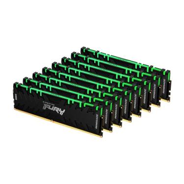 Imagem de KF432C16RBAK8/256 - Kit de memórias de 256GB (8 x 32GB) DIMM DDR4 3200Mhz FURY Renagade RGB 1,35V 2Rx8 288 pinos para desktop/gamers