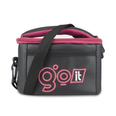 Imagem de Bolsa Térmica Luxo Impermeavel Academia Viagem Camping Necessaire Lancheira Marmiteira Fitness (Rosa)