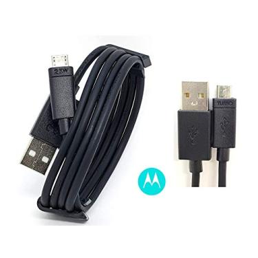Imagem de Cabo USB, H Maston, V8 ORIGINAL MOTOROLA PTO, Preto
