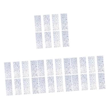 Imagem de HEMOTON 32 Folhas Adesivos De Pvc Almofadas Diário Adesivos Arte Artesanato Decodificar Scrapbook DIY Material Artesanato Adesivo Glitter Scrapbook Adesivos Adesivo Decoração DIY Adesivo