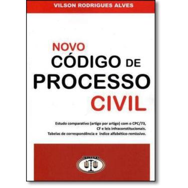 Imagem de Novo Código De Processo Civil