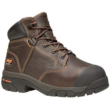 Imagem de Timberland PRO Bota de trabalho masculina Helix Met Guard, Marrom, 9 Wide